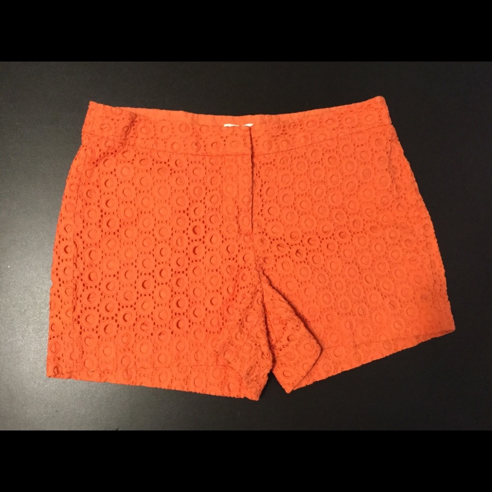 Crown & Ivy Orange Shorts